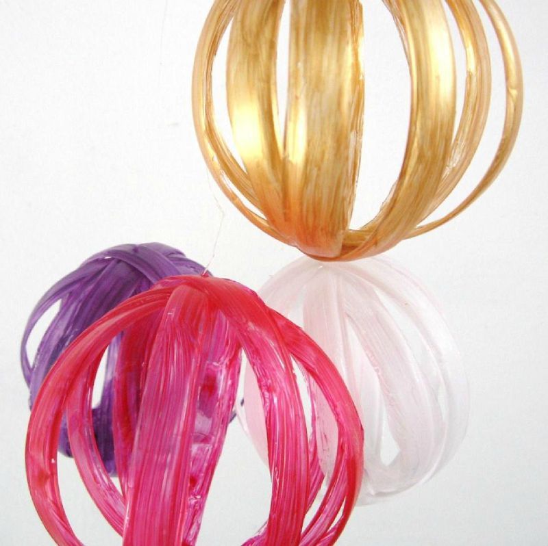 Boules de noël façon récup