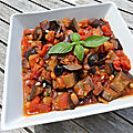 Caponata sicilienne