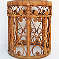 Petit mobilier ... tabouret peacock * 