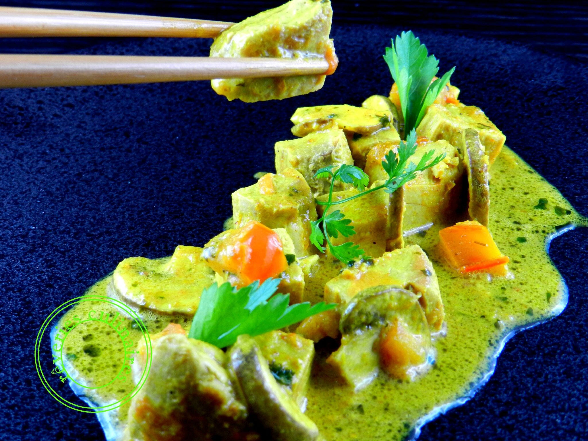 curry de thon grillé 1