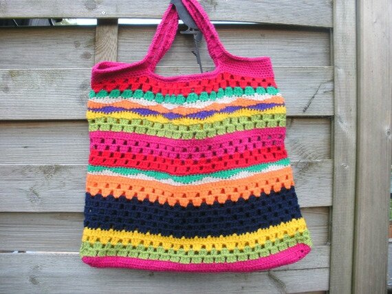 sac de plage crochet