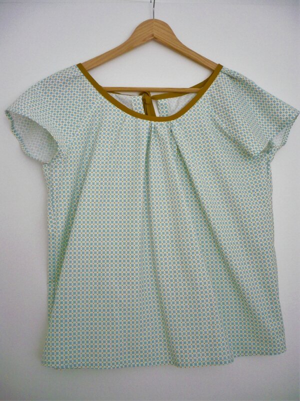 Blouse Moutarde Devant
