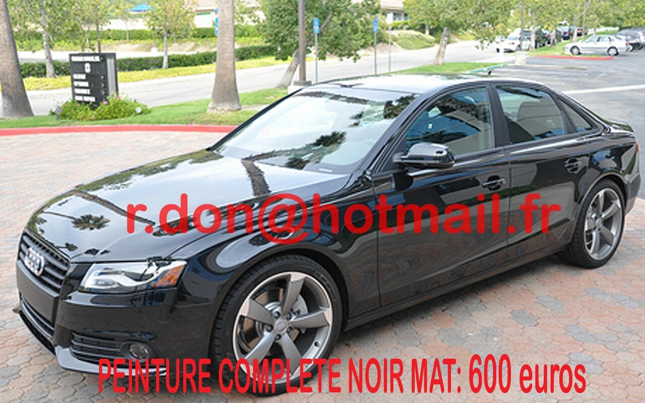 COVERING AUDI A5 NOIR MAT