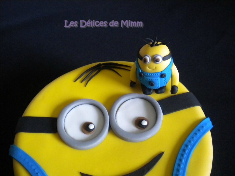 Gâteau Minion 10