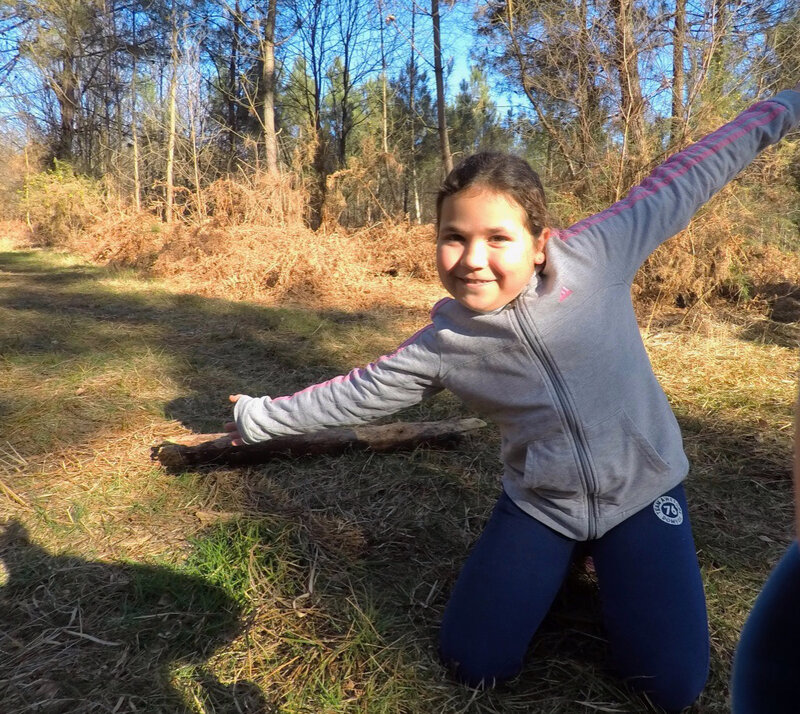 Séance de sport pour les filles... "Léomanopé"