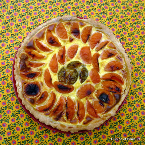 Tarte à L'abricot De Julien Doré - Cuisine Et Couleurs