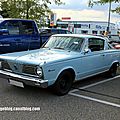Plymouth barracuda sport coupé de 1966 (rencard burger king aout 2012)