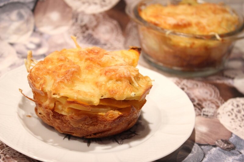 Gâteaux Gratins à La Pomme De Terre Et Au Potiron Idée D