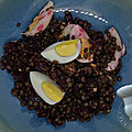 Salade lentilles, betterave