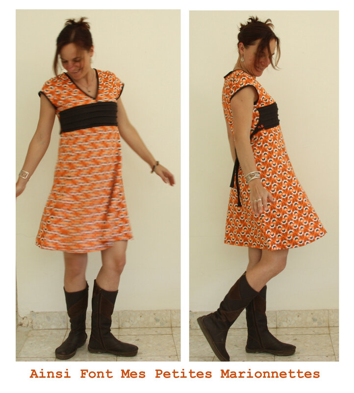 Magda fleur orange (3)