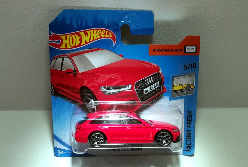 Audi RS6 avant de 2017 (Hotwheels)