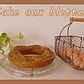 Cake aux blettes, ig bas