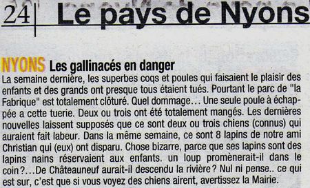 Bernard Pivot à Nyons