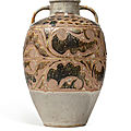 Grande jarre en grès, Marque sous la base 'Fabrique dans le style de ‘Thanh Hoa’, Vietnam, XXe siècle