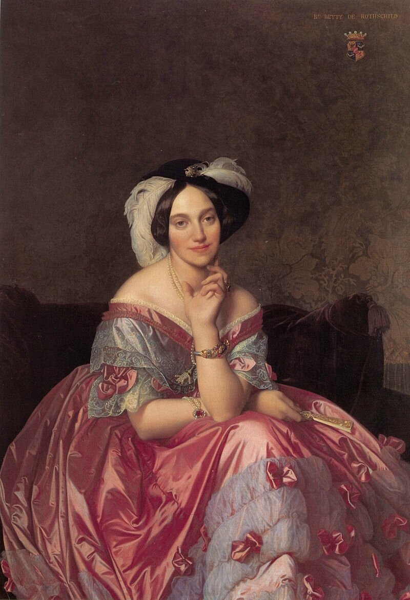 Rothschild (baronne Betty), peintre par Ingres