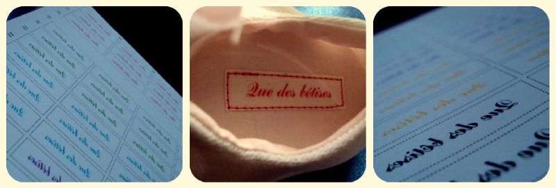 tuto étiquette