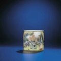 A magnificent imperial falangcai enamelled glass brush pot, Qianlong incised four-character mark within double-squares and of the period (1736-1795)