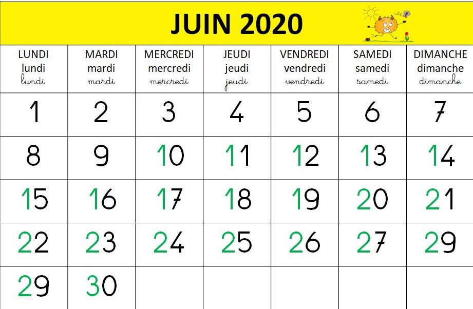 Le Rituel De La Date Au Tableau La Classe De Moyenne Section Ecole Aime Cesaire Nantes