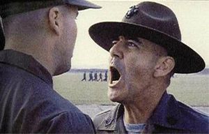 Full Metal Jacket L'autorité de galons