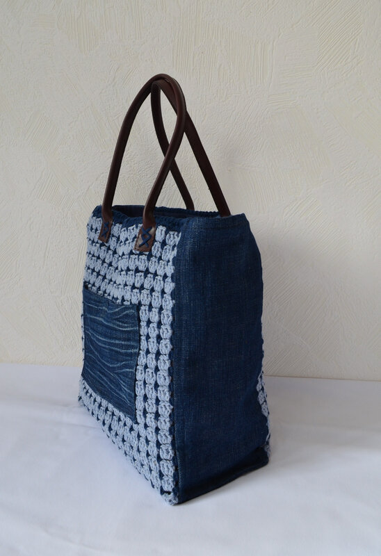 Tote bag crochet et recup (19)