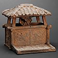 Rare terracotta model of a well, china, han dynasty (206 bc-220 ad)