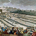 Le 30 mai 1790 à mamers : fédération de chartres.