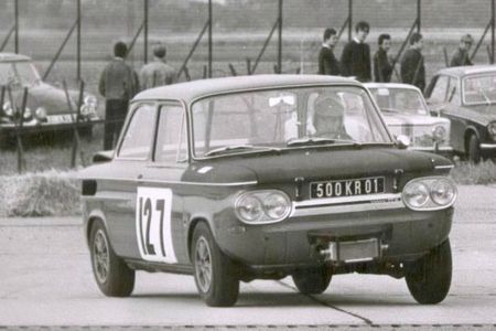 1968 - Circuit de Dijon (Base Aérienne de Longvic) (NSU TTS N° 127 - 500 KR 01) Yves Evrard 01