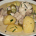 Saumonette aux cornichons a l'aigre-doux comme elise