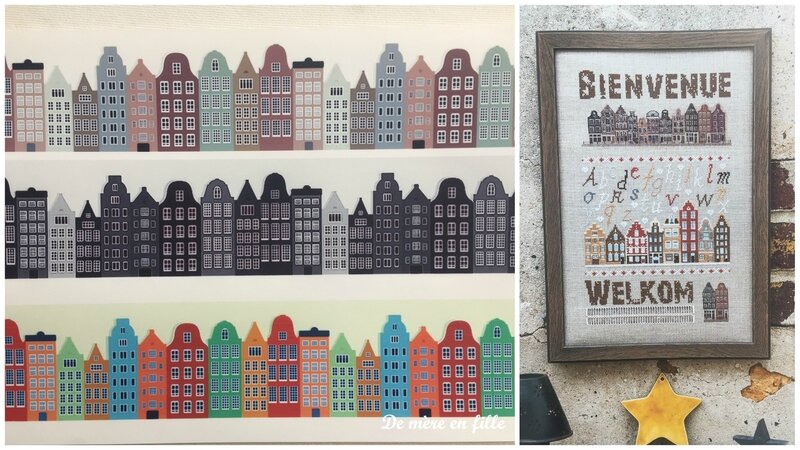 les maisons d'Amsterdam