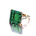 Superb emerald and diamond ring, van cleef & arpels, new york, 1968