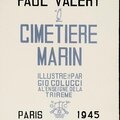 Le cimetière marin - paul valéry (1920), illustré par gio colucci (1945)