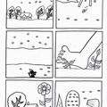 La graine : poème d'alain bosquet illustré par 6 images séquentielles 