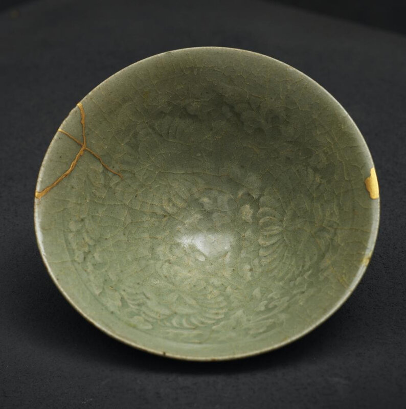 Bol à décor de pivoines, Chine, Dynastie Song (960-1279)