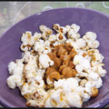 Pop corn a la pâte de spéculoos