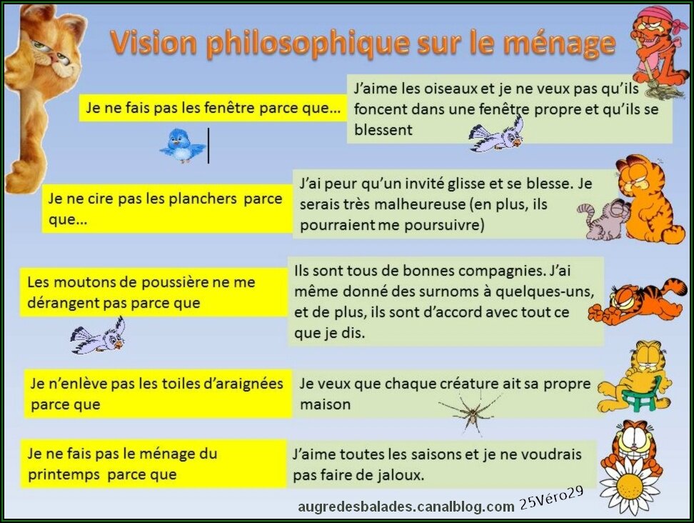 Menage Vision Philosophique Mosaiques De Lectures Et D Images
