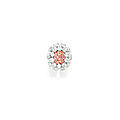 An important padparadscha sapphire and diamond ring
