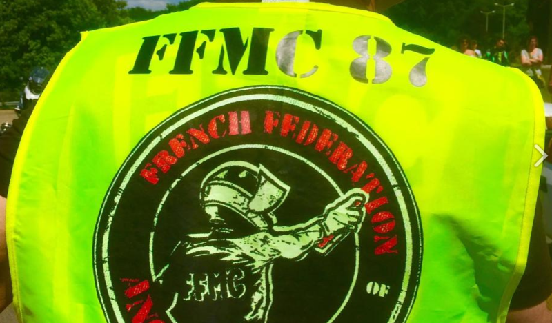 MANIF MOTARDS LIMOGES 2