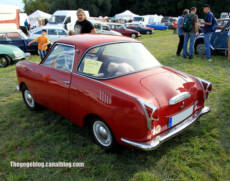 Glas goggomobile TS 250 coupé de 1967 (32ème Bourse d'échanges de Lipsheim) 02