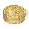A louis xv two-color gold snuff box. mark of rené-antoine bailleul, paris, 1773