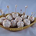 Boules de surimi