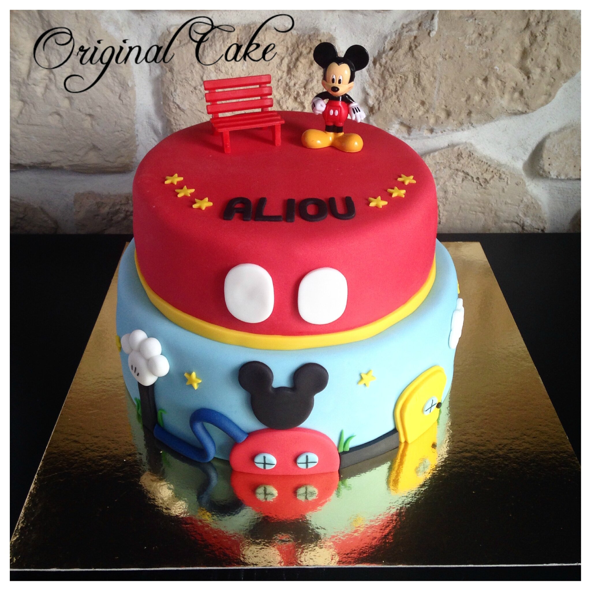 Gateau La Maison De Mickey Original Cake