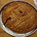 Empanada de poulet aux champignons sauvages