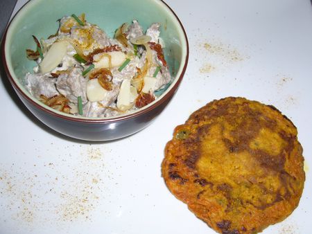 agneau amande et galette potiron