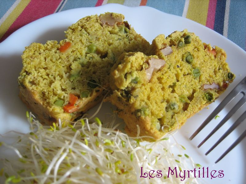 Cake Petit Epeautre Legumes Et Curry Vegetalien Les Myrtilles