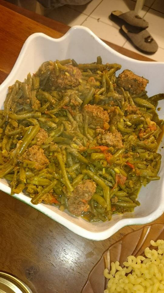 Tajine de kefta & haricot vert. L'amour Culinaire