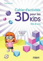 Cahier d'activités 3D pour les kids couv