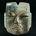 Mask, ca. 800 b.c. (fabrication); a.d. 1469–1481 (deposition), olmec style, mexico, guerrero