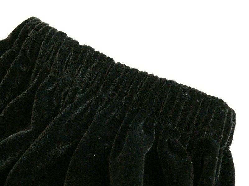 Jupe velours fluide