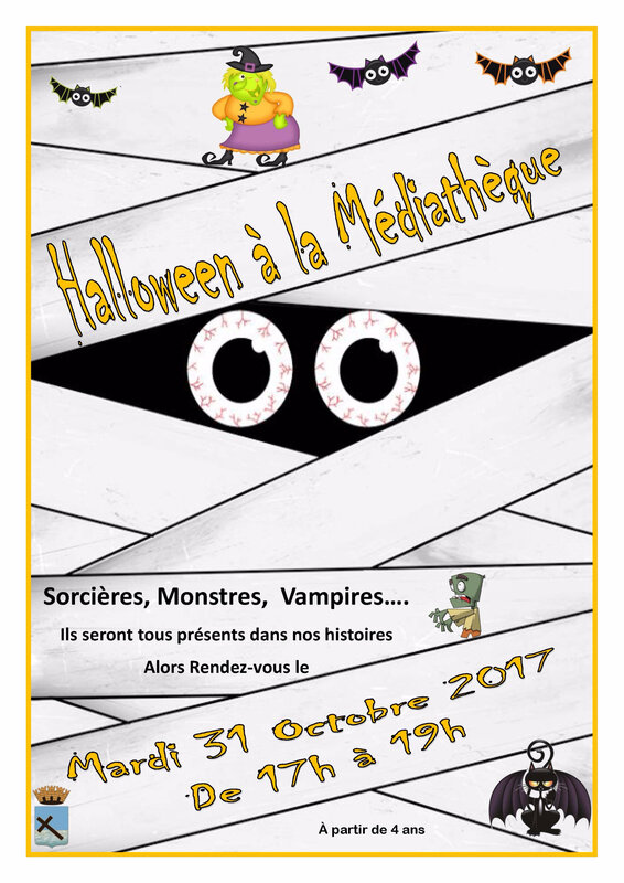 affiche halloween