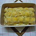 Lasagnes aux poireaux façon ravioles